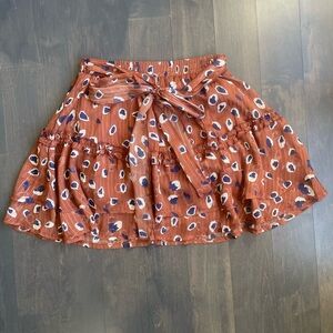 Princess Polly Leopard Print Mini Skirt Size 6